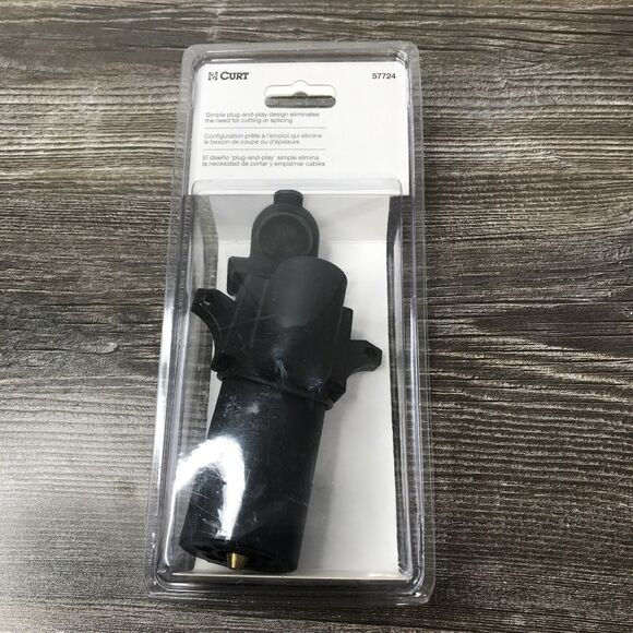 Curt Adapter with Backup Alarm (7-Way RV Blade Vehicle to 4-Way Flat Trailer) - Picture 3 of 3